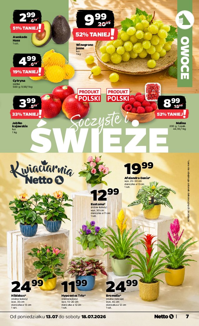 Gazetka Netto 13/07/2026 – 18/07/2026 - strona 7