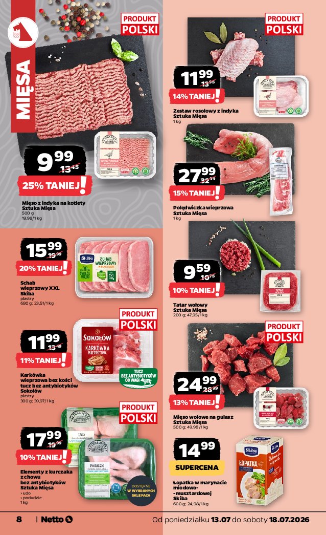 Gazetka Netto 13/07/2026 – 18/07/2026 - strona 8