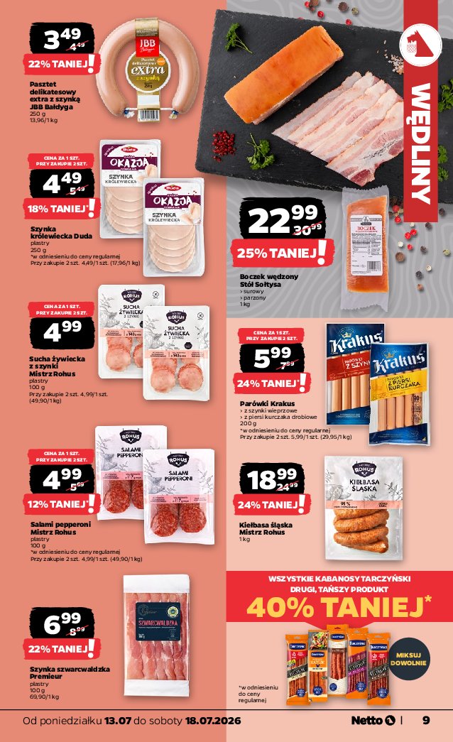 Gazetka Netto 13/07/2026 – 18/07/2026 - strona 9