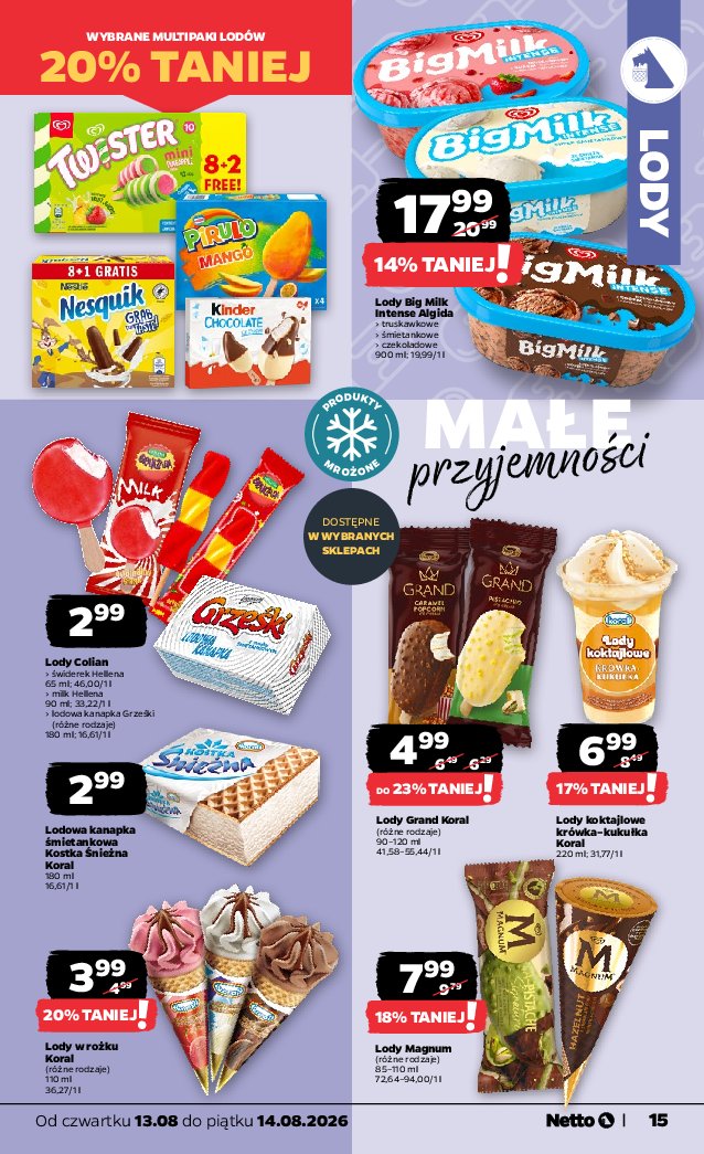 Gazetka Netto 13/08/2026 – 14/08/2026 - strona 15
