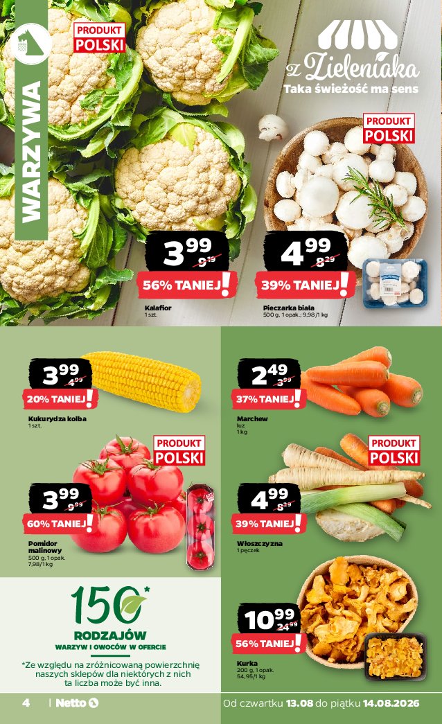 Gazetka Netto 13/08/2026 – 14/08/2026 - strona 4