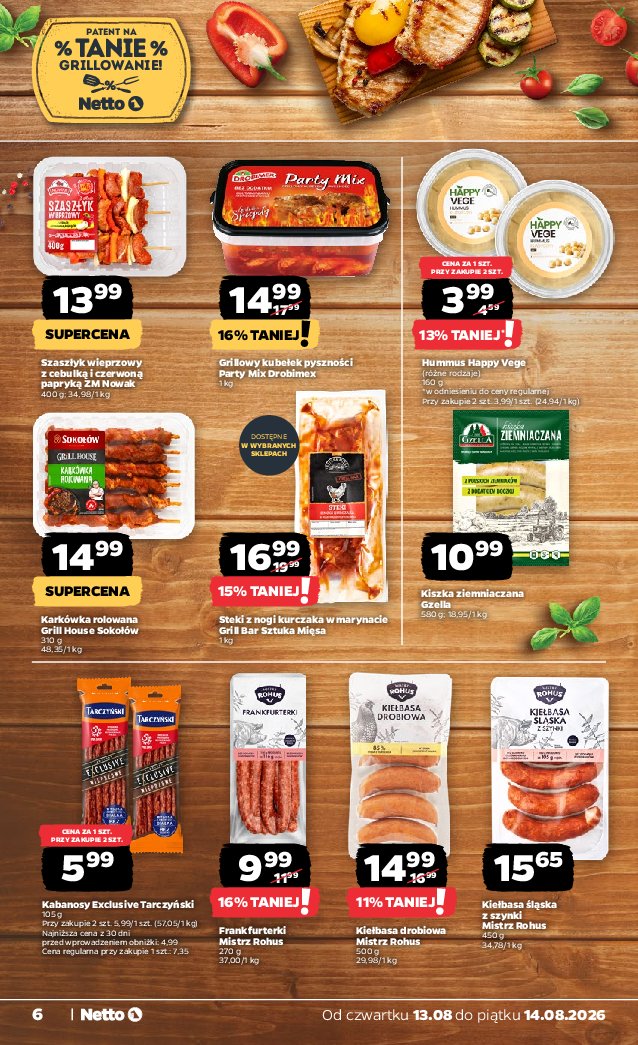 Gazetka Netto 13/08/2026 – 14/08/2026 - strona 6