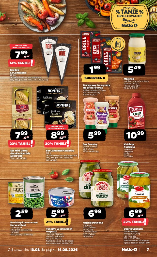 Gazetka Netto 13/08/2026 – 14/08/2026 - strona 7