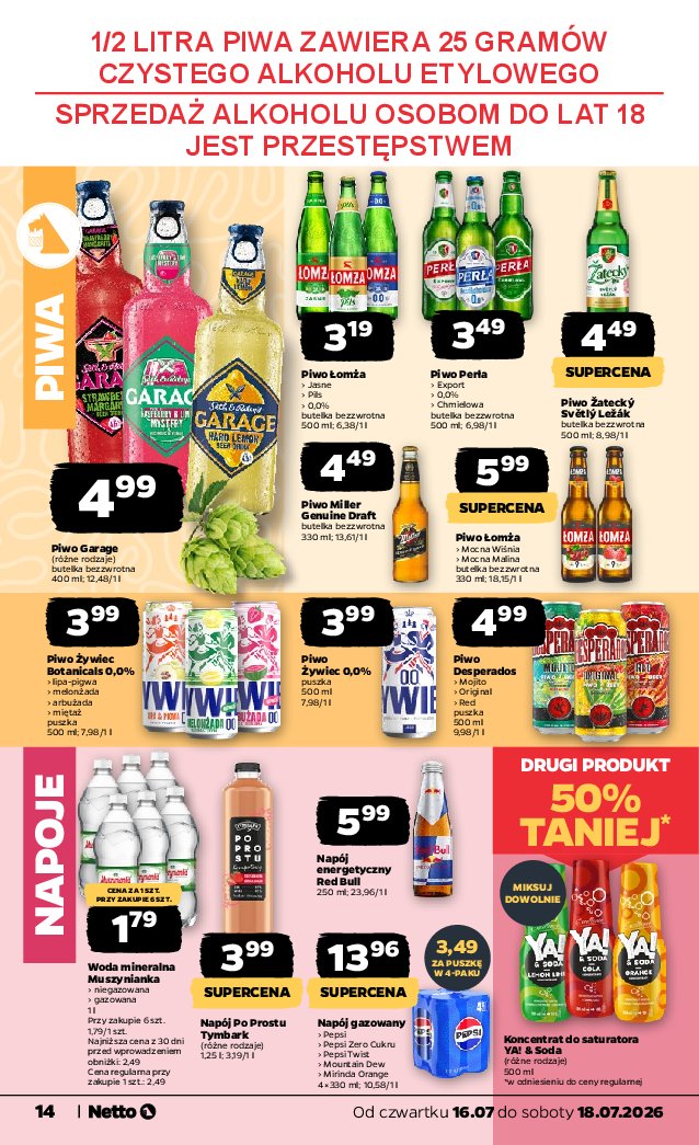 Gazetka Netto 16/07/2026 – 18/07/2026 - strona 14