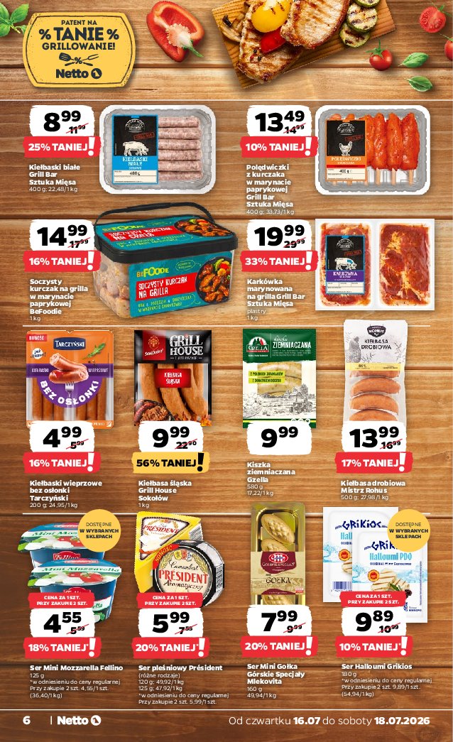Gazetka Netto 16/07/2026 – 18/07/2026 - strona 6