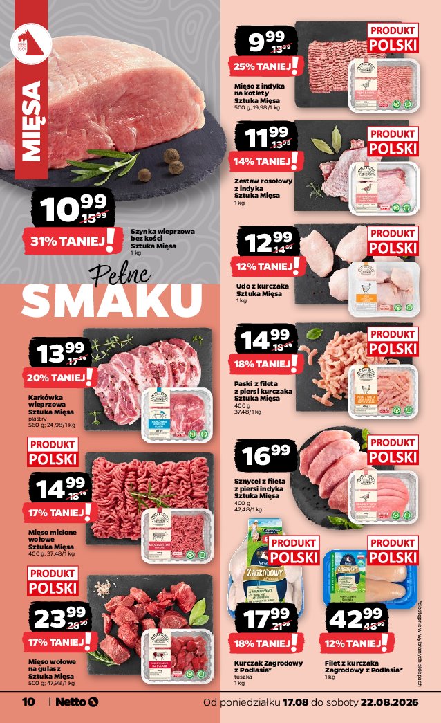 Gazetka Netto 17/08/2026 – 22/08/2026 - strona 10