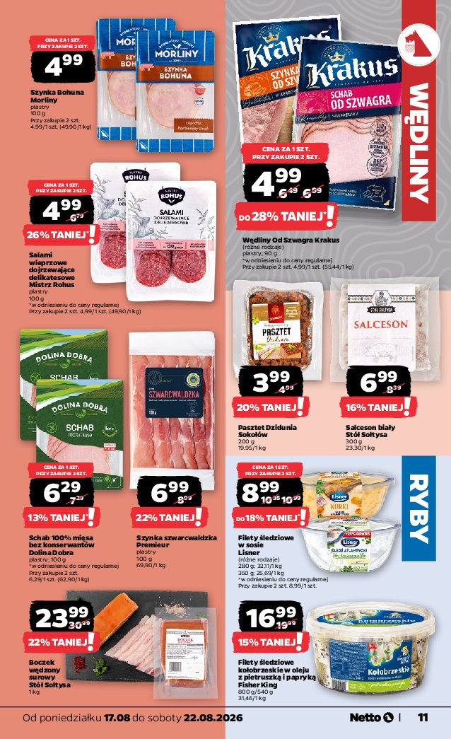 Gazetka Netto 17/08/2026 – 22/08/2026 - strona 11