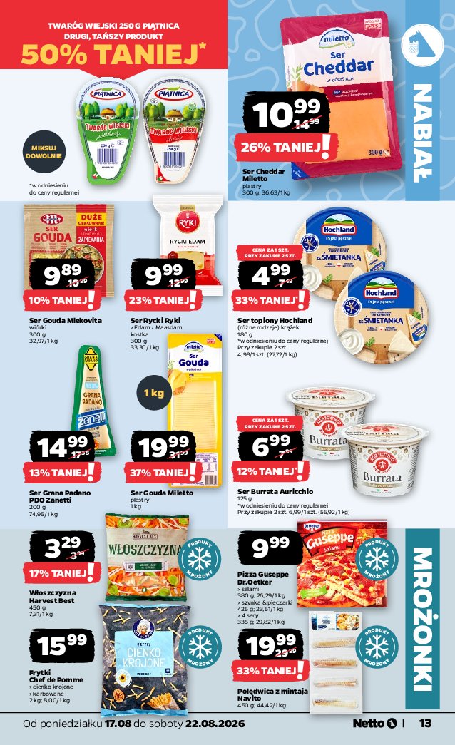 Gazetka Netto 17/08/2026 – 22/08/2026 - strona 13
