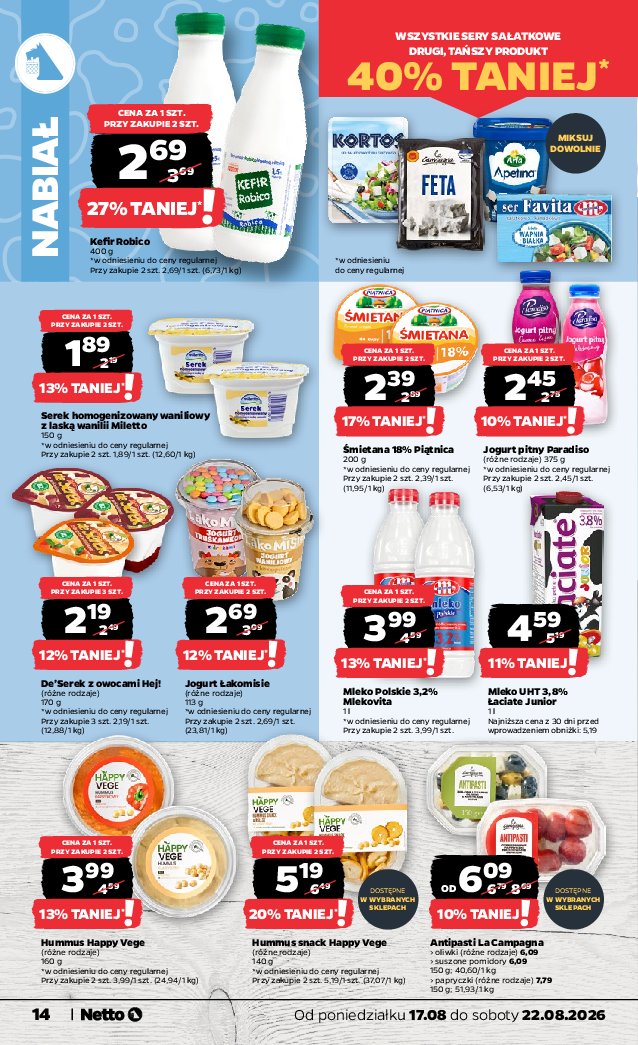 Gazetka Netto 17/08/2026 – 22/08/2026 - strona 14