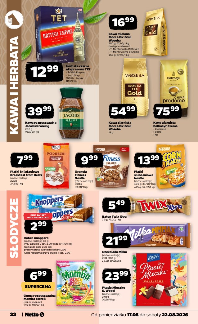Gazetka Netto 17/08/2026 – 22/08/2026 - strona 22