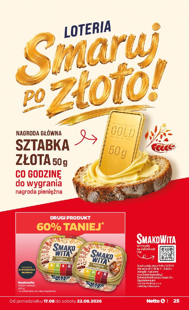 Gazetka Netto 17/08/2026 – 22/08/2026 - strona 25