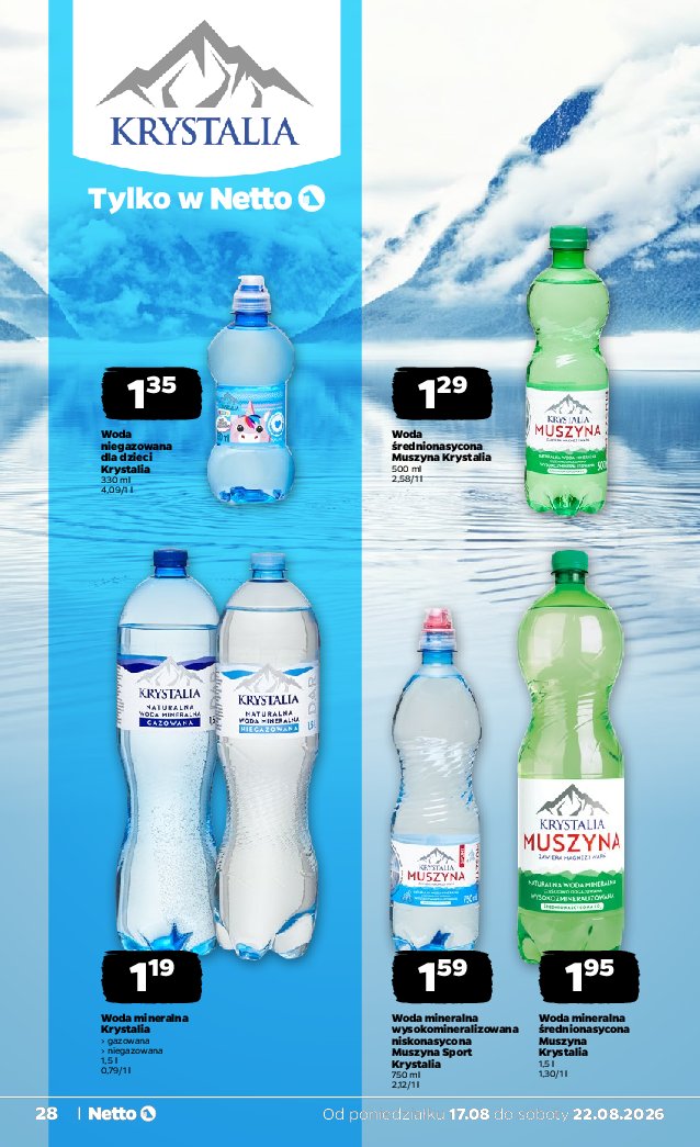 Gazetka Netto 17/08/2026 – 22/08/2026 - strona 28