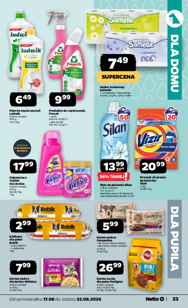 Gazetka Netto 17/08/2026 – 22/08/2026 - strona 33