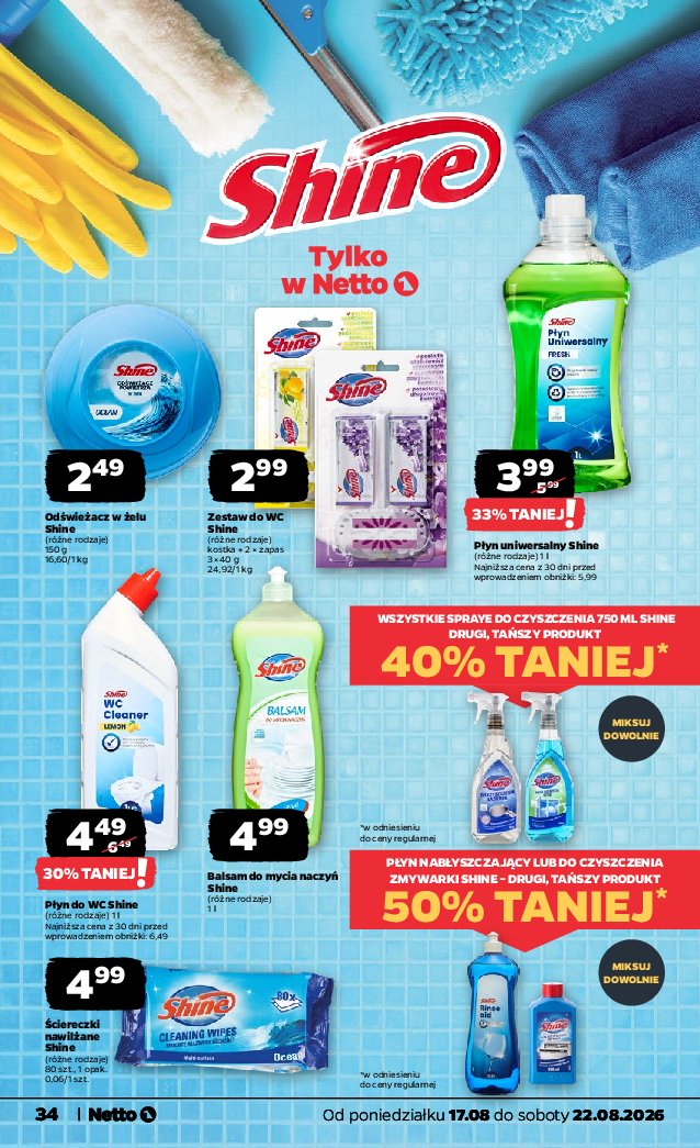 Gazetka Netto 17/08/2026 – 22/08/2026 - strona 34