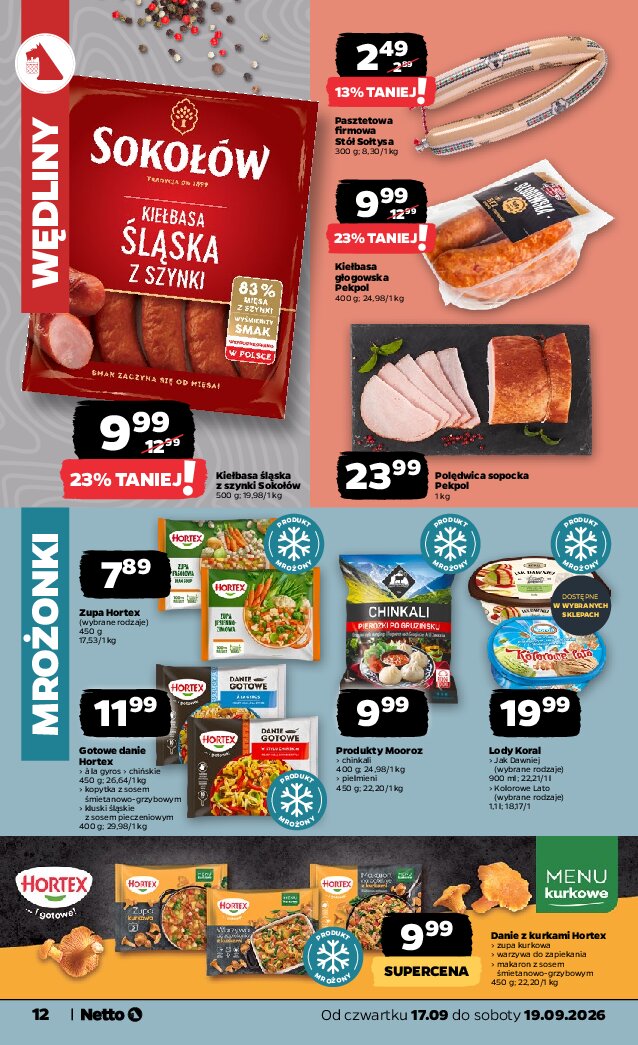 Gazetka Netto 17/09/2026 – 19/09/2026 - gazetki promocyjne str. 12