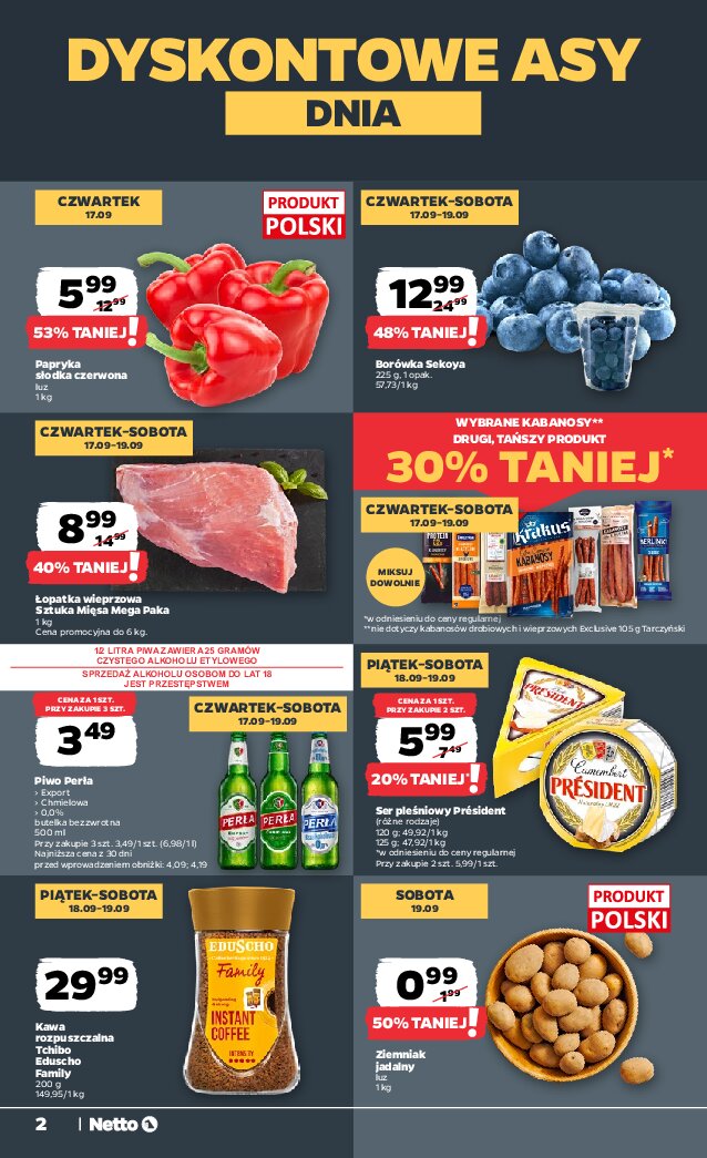 Gazetka Netto 17/09/2026 – 19/09/2026 - gazetki promocyjne str. 2