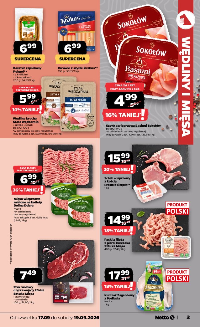 Gazetka Netto 17/09/2026 – 19/09/2026 - gazetki promocyjne str. 3