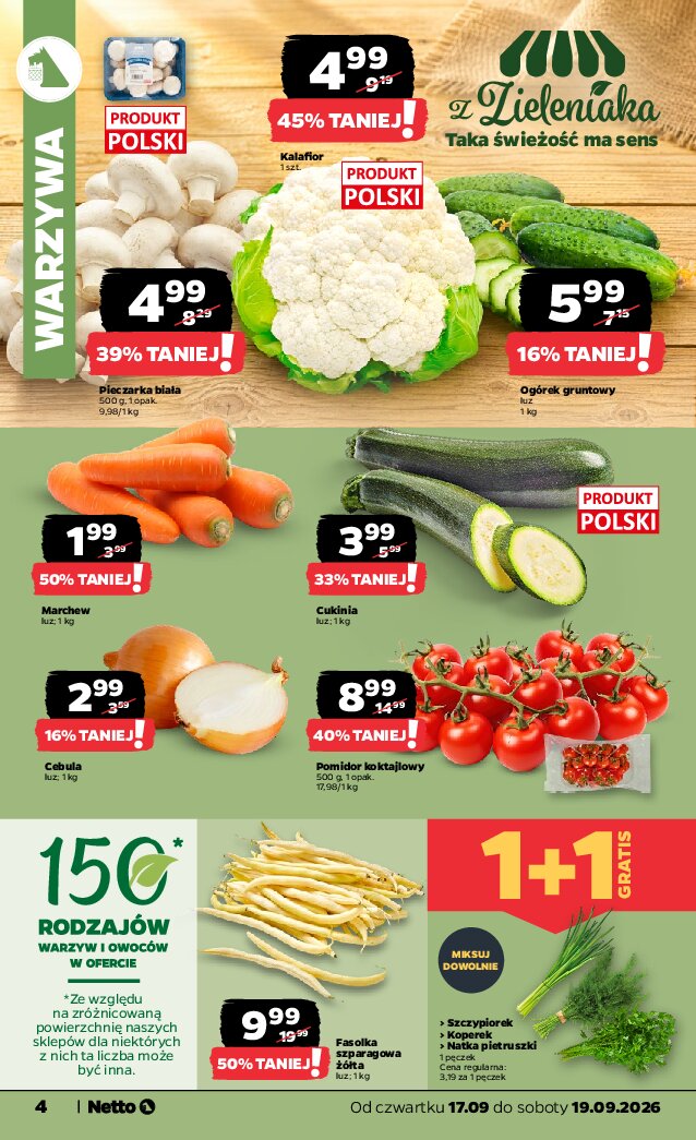 Gazetka Netto 17/09/2026 – 19/09/2026 - gazetki promocyjne str. 4