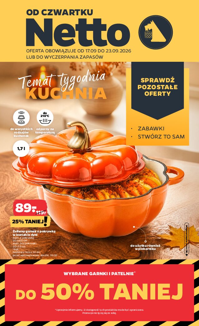Gazetka Netto 17/09/2026 – 23/09/2026