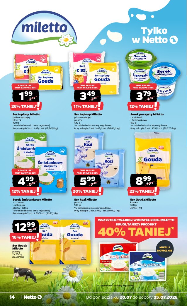 Gazetka Netto 20/07/2026 – 25/07/2026 - strona 14