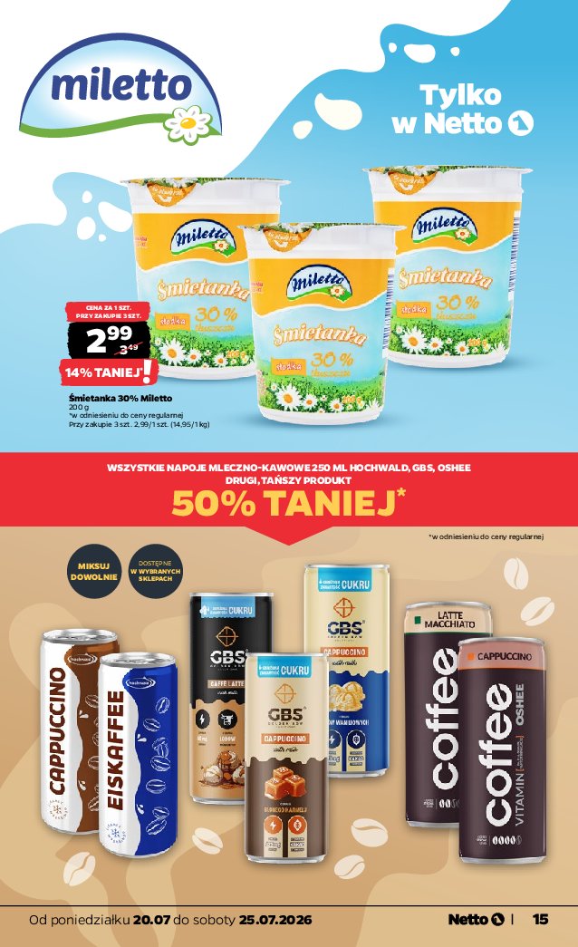 Gazetka Netto 20/07/2026 – 25/07/2026 - strona 15