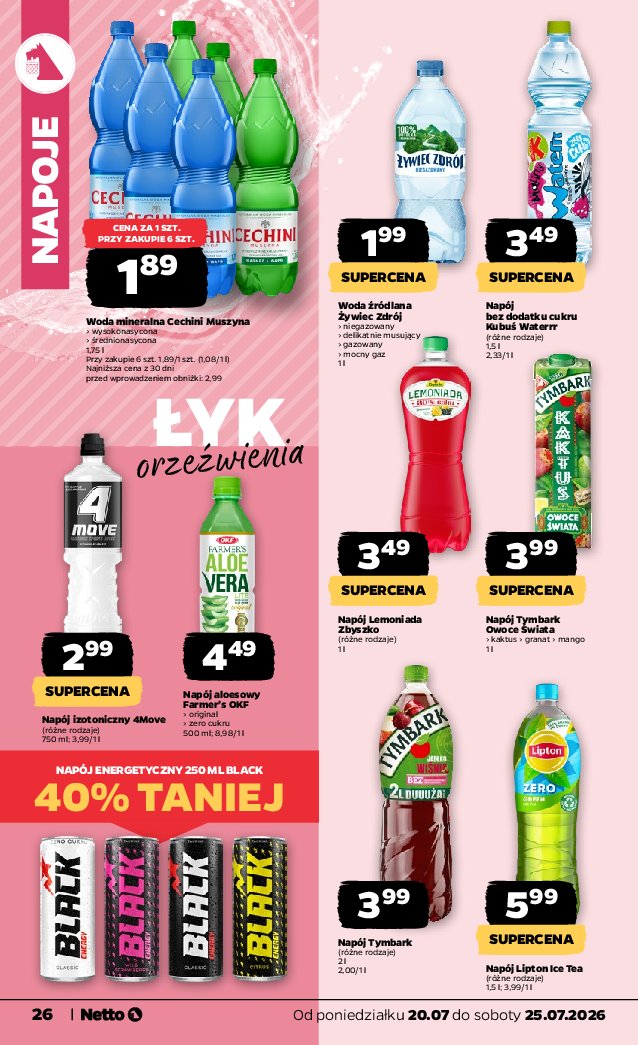 Gazetka Netto 20/07/2026 – 25/07/2026 - strona 26