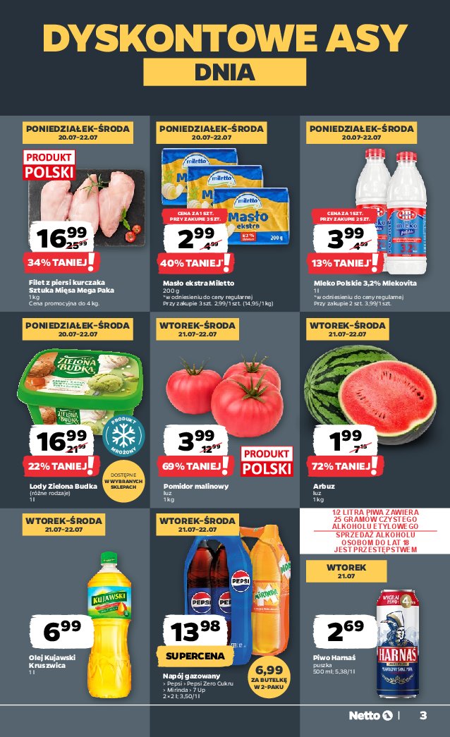 Gazetka Netto 20/07/2026 – 25/07/2026 - strona 3