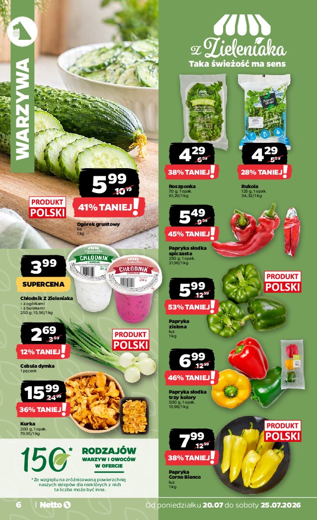 Gazetka Netto 20/07/2026 – 25/07/2026 - strona 6