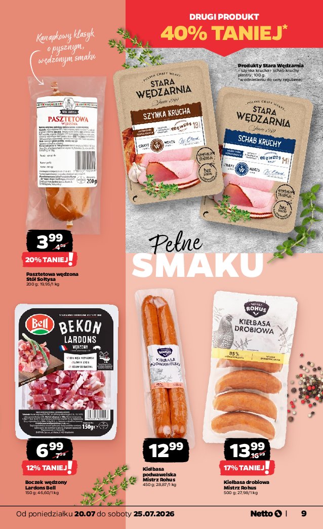 Gazetka Netto 20/07/2026 – 25/07/2026 - strona 9
