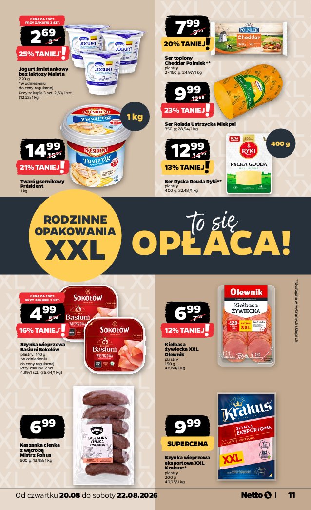 Gazetka Netto 20/08/2026 – 26/08/2026 - strona 11