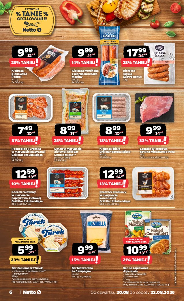 Gazetka Netto 20/08/2026 – 26/08/2026 - strona 6