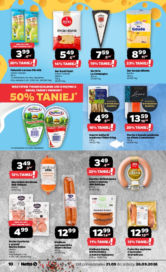 Gazetka Netto 21/09/2026 – 26/09/2026 - gazetki promocyjne str. 10