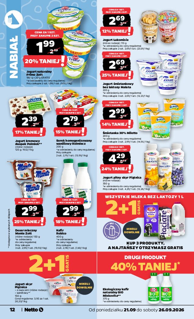 Gazetka Netto 21/09/2026 – 26/09/2026 - gazetki promocyjne str. 12