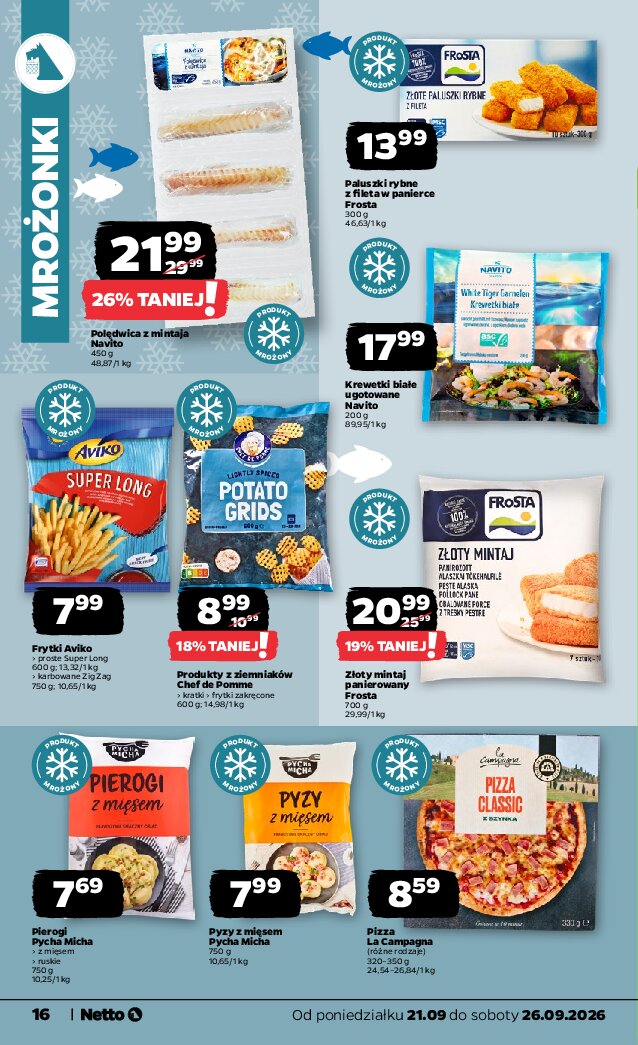 Gazetka Netto 21/09/2026 – 26/09/2026 - gazetki promocyjne str. 16
