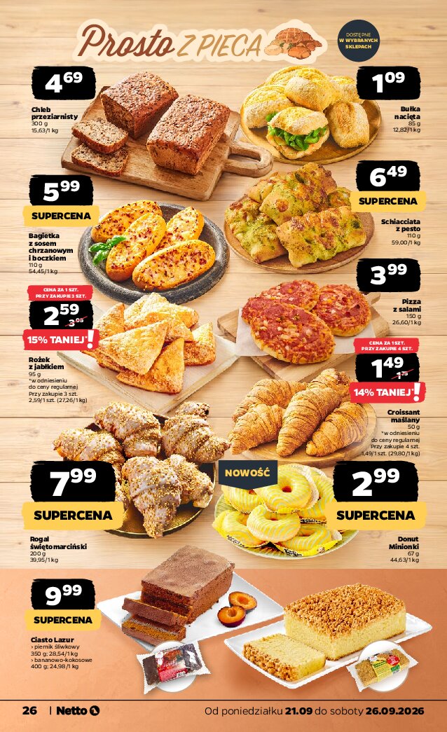 Gazetka Netto 21/09/2026 – 26/09/2026 - gazetki promocyjne str. 26