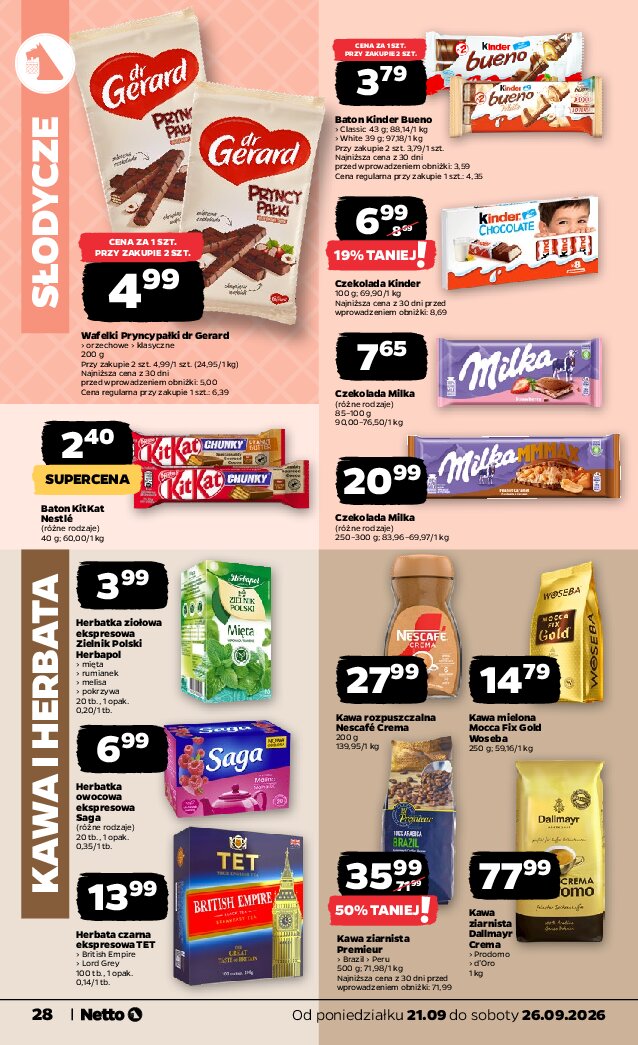 Gazetka Netto 21/09/2026 – 26/09/2026 - gazetki promocyjne str. 28