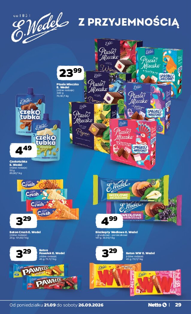 Gazetka Netto 21/09/2026 – 26/09/2026 - gazetki promocyjne str. 29