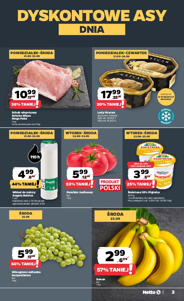 Gazetka Netto 21/09/2026 – 26/09/2026 - gazetki promocyjne str. 3