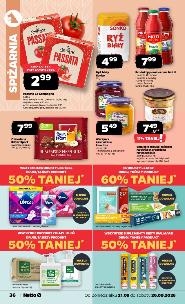 Gazetka Netto 21/09/2026 – 26/09/2026 - gazetki promocyjne str. 36