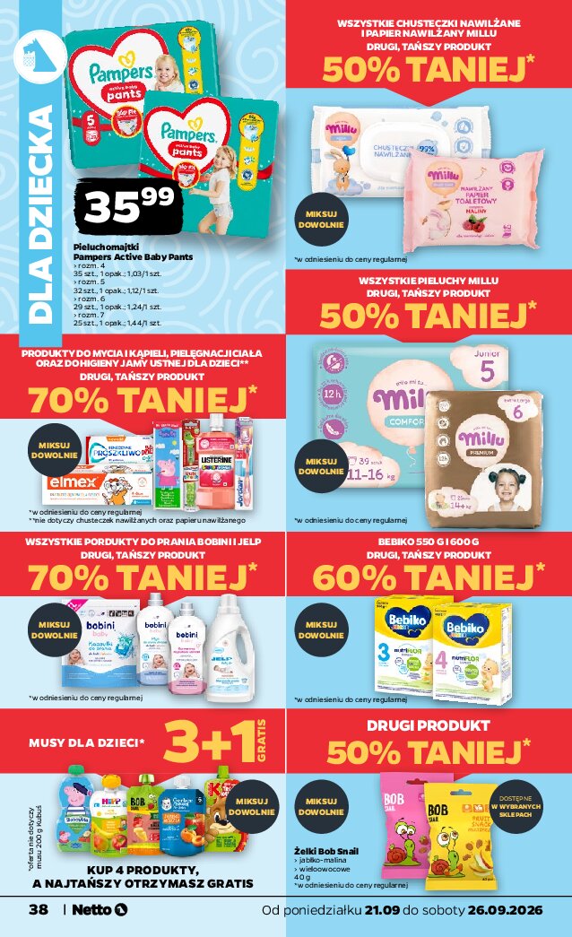 Gazetka Netto 21/09/2026 – 26/09/2026 - gazetki promocyjne str. 38