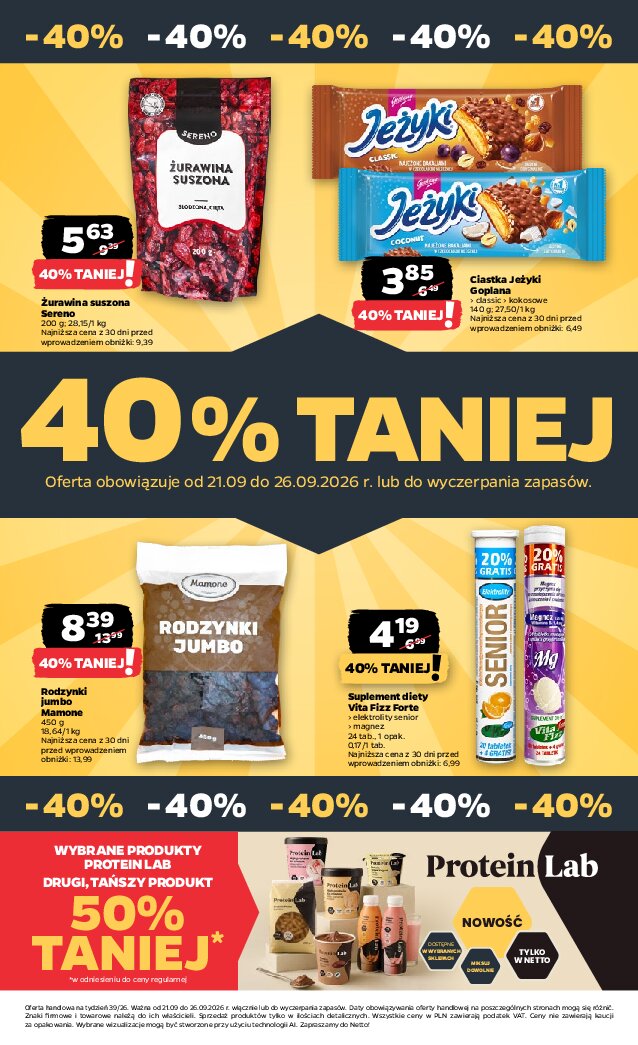Gazetka Netto 21/09/2026 – 26/09/2026 - gazetki promocyjne str. 43