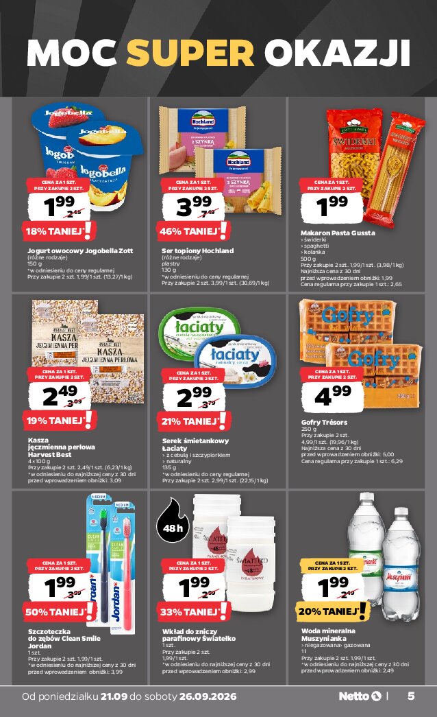 Gazetka Netto 21/09/2026 – 26/09/2026 - gazetki promocyjne str. 5