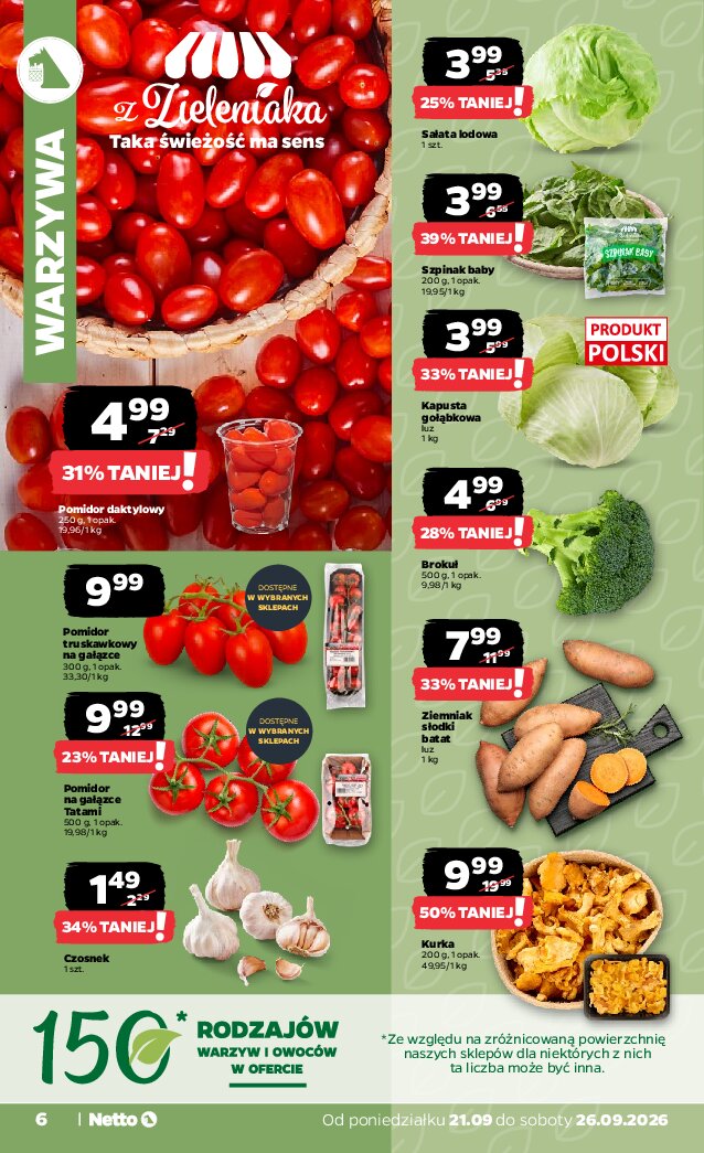 Gazetka Netto 21/09/2026 – 26/09/2026 - gazetki promocyjne str. 6