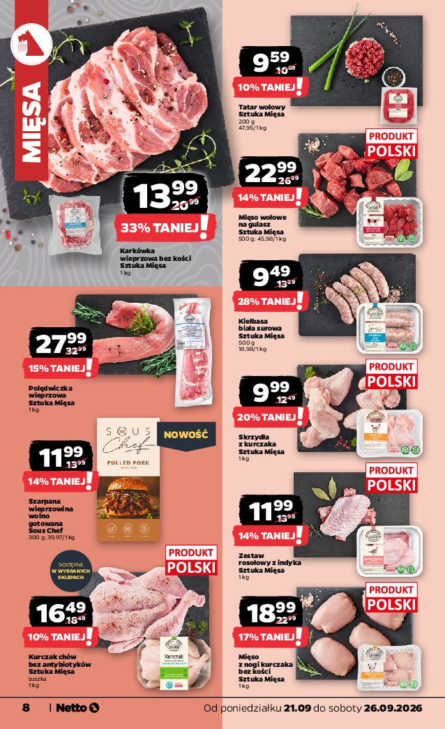 Gazetka Netto 21/09/2026 – 26/09/2026 - gazetki promocyjne str. 8