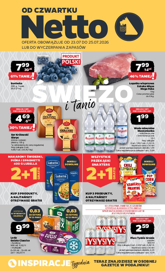 Gazetka Netto 23/07/2026 – 25/07/2026