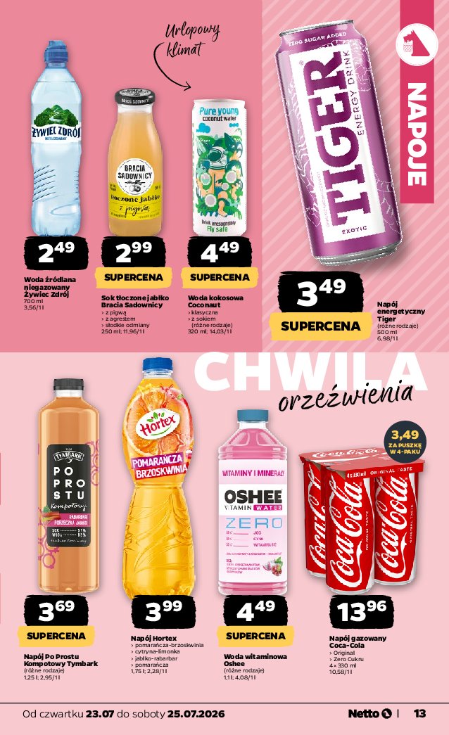 Gazetka Netto 23/07/2026 – 25/07/2026 - strona 13
