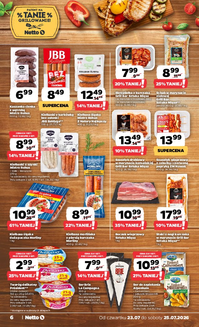 Gazetka Netto 23/07/2026 – 25/07/2026 - strona 6