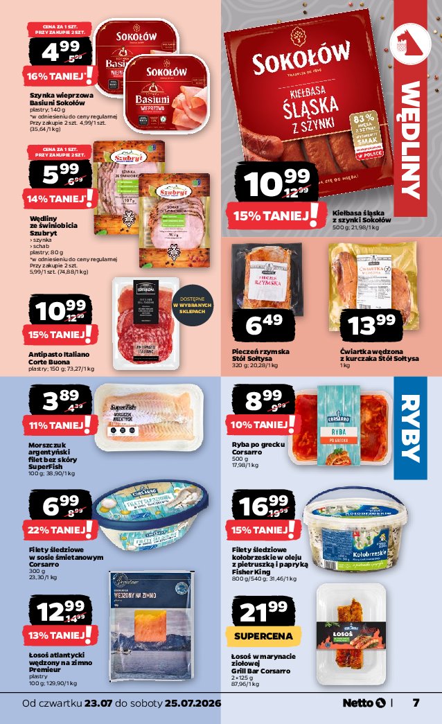 Gazetka Netto 23/07/2026 – 25/07/2026 - strona 7