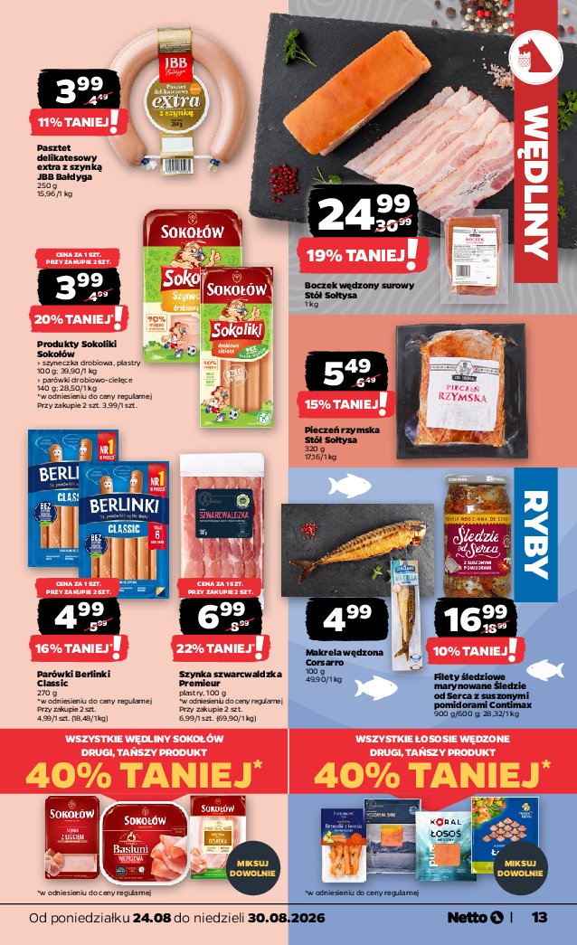 Gazetka Netto 24/08/2026 – 30/08/2026 - strona 13