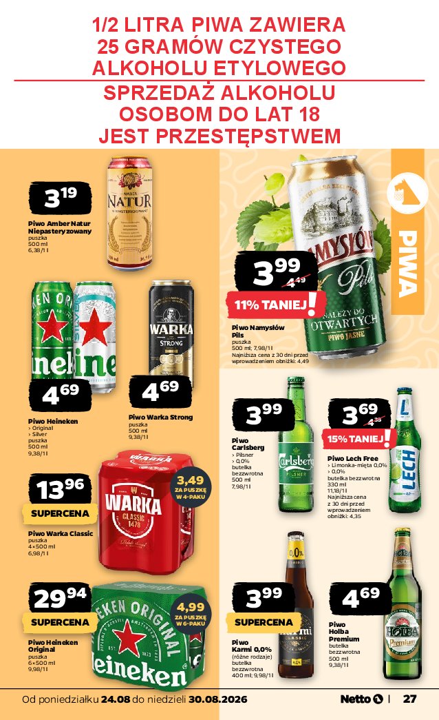 Gazetka Netto 24/08/2026 – 30/08/2026 - strona 27